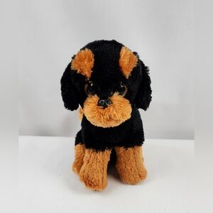 Ty Beanie Baby - BRUTUS The Rottweiler Sitting 6" Plush 2015
